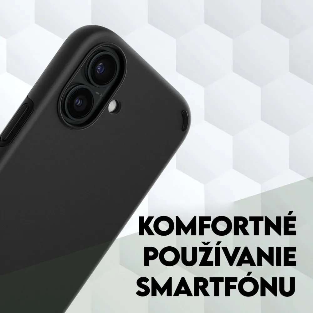 CARE - Puzdro Double Defense pre iPhone 16 Pro Max, čierna