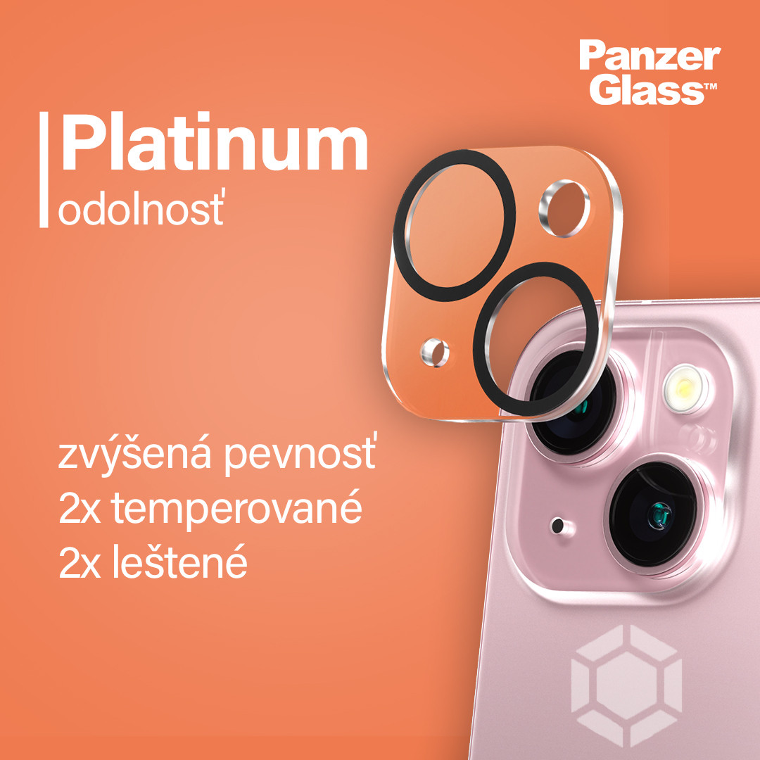 PanzerGlass - Bundle PicturePerfect + Tvrdené sklo UWF + Hard Case D3O pre iPhone 15