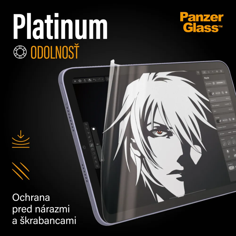 PanzerGlass - Tvrdené sklo UWF pre iPad Pro 11'', číra