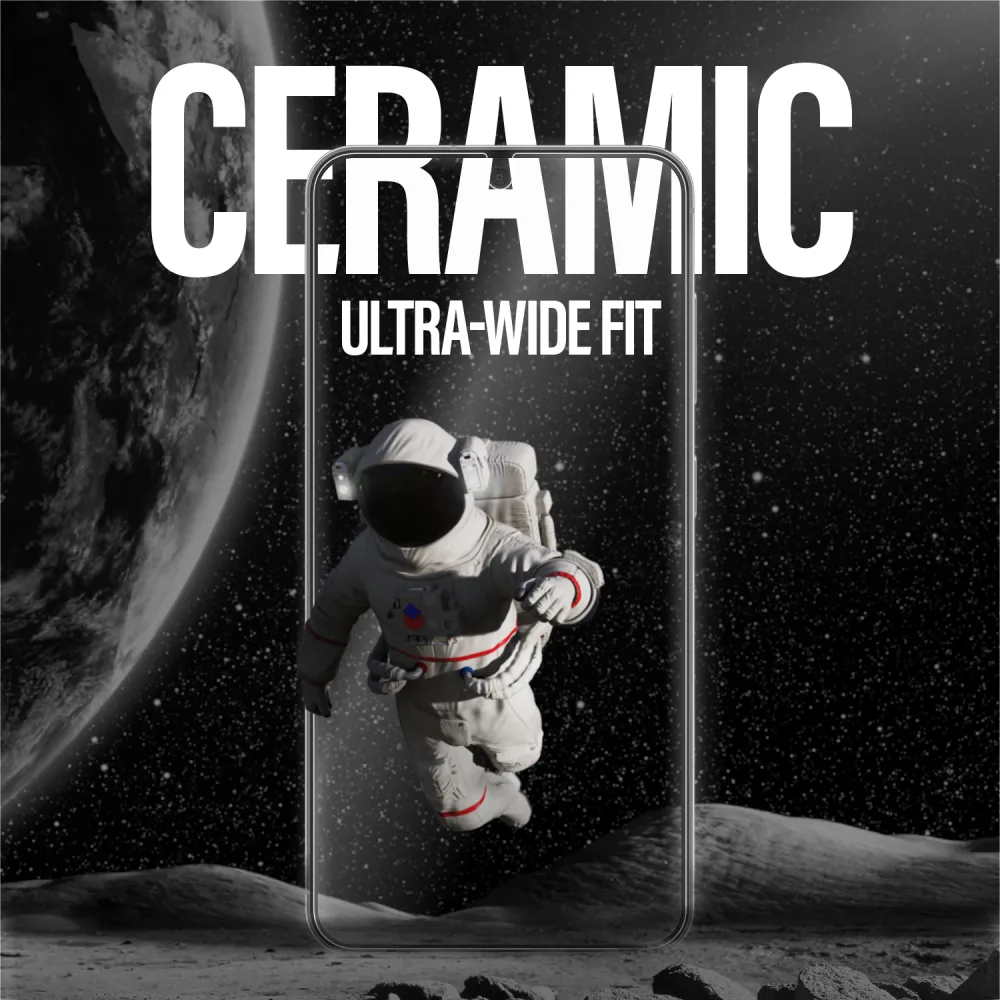 PanzerGlass - Tvrdené sklo UWF Ceramic s aplikátorom pre Samsung Galaxy S25, číra