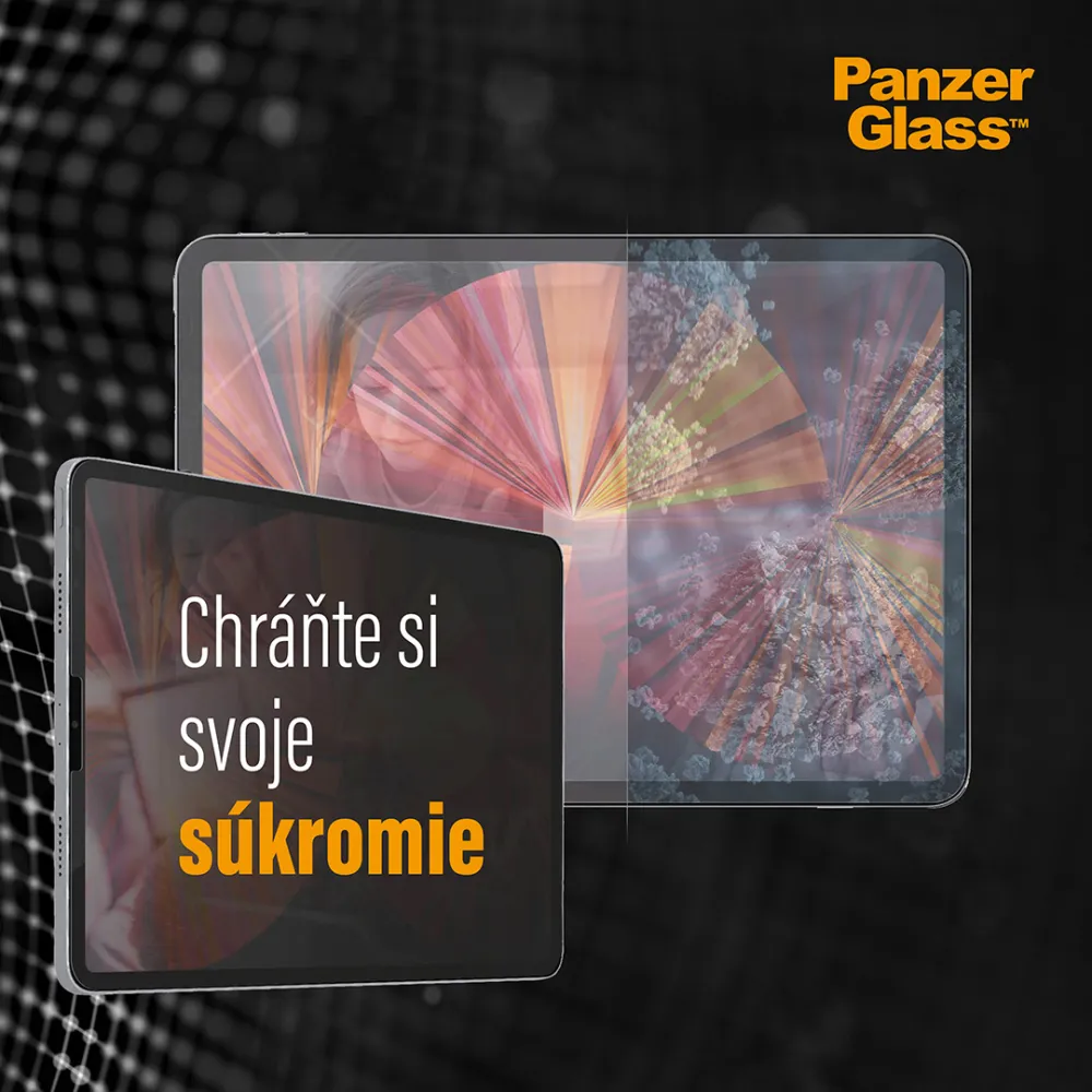 PanzerGlass - Tvrdené sklo UWF Privacy pre iPad Pro 11'', číra
