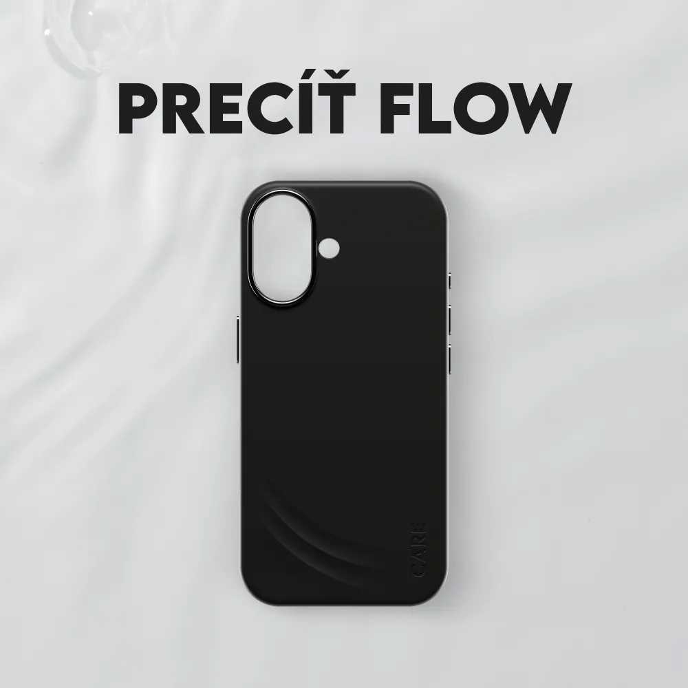 CARE - Puzdro FLOW s MagSafe pre iPhone 17, čierna