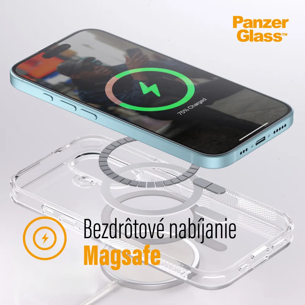 PanzerGlass - Bundle Hoops + Tvrdené sklo UWF + Hard Case pre iPhone 16