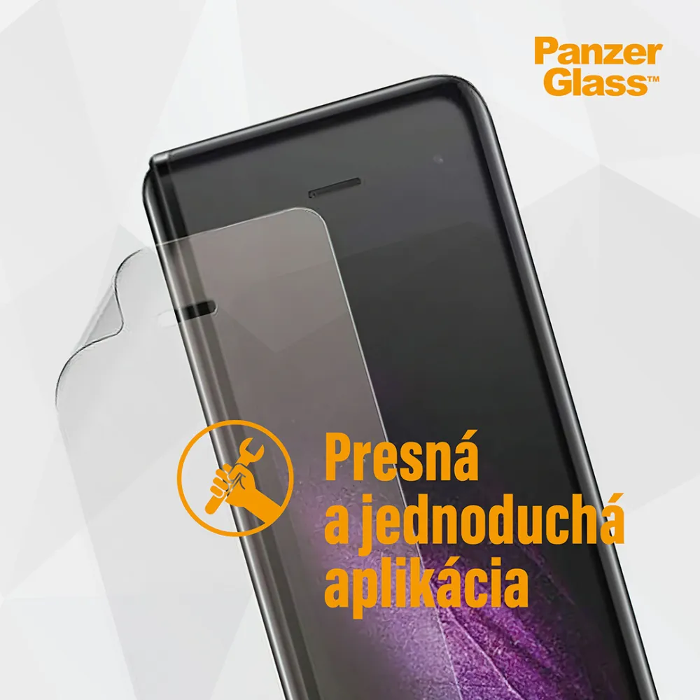 PanzerGlass - Ochranná fólia UWF a tvrdené sklo pre Samsung Galaxy Z Flip7, číra