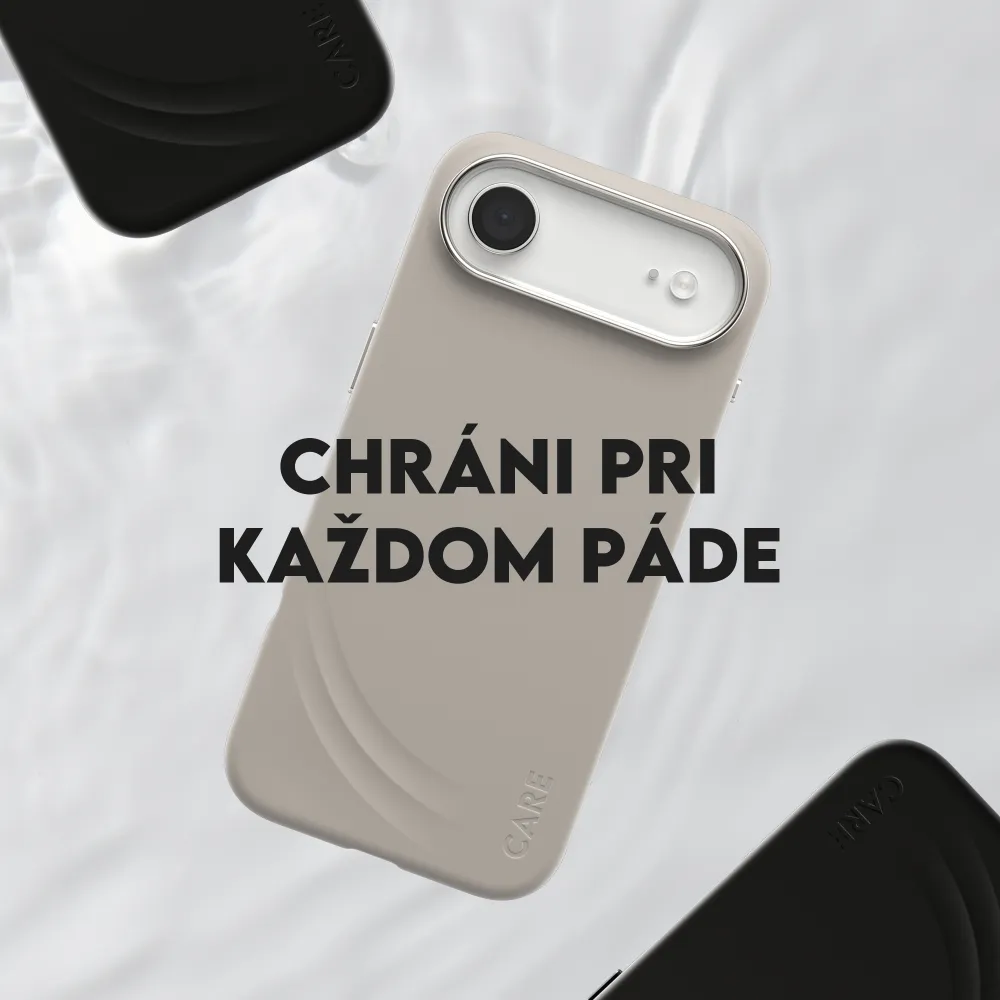 CARE - Puzdro FLOW s MagSafe pre iPhone 17 Air, čierna