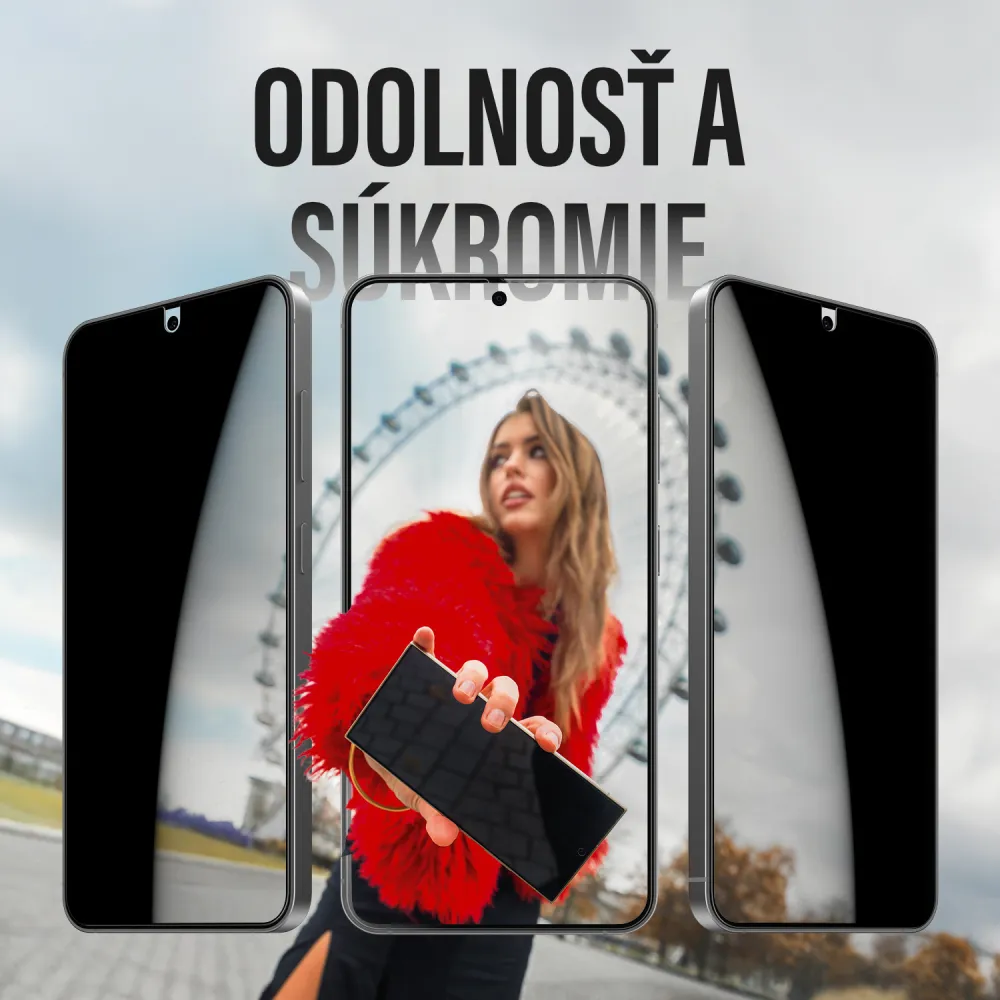 PanzerGlass - Tvrdené sklo UWF Privacy pre Samsung Galaxy A36 5G, číra