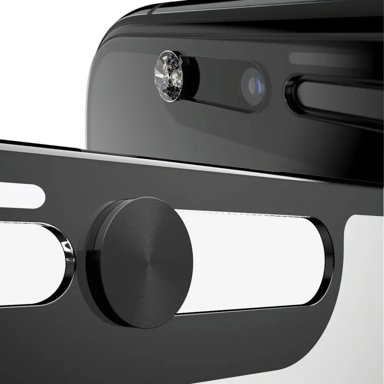 PanzerGlass - Tvrdené sklo Case Friendly CamSlider AB pre iPhone 13 Pro Max, čierna