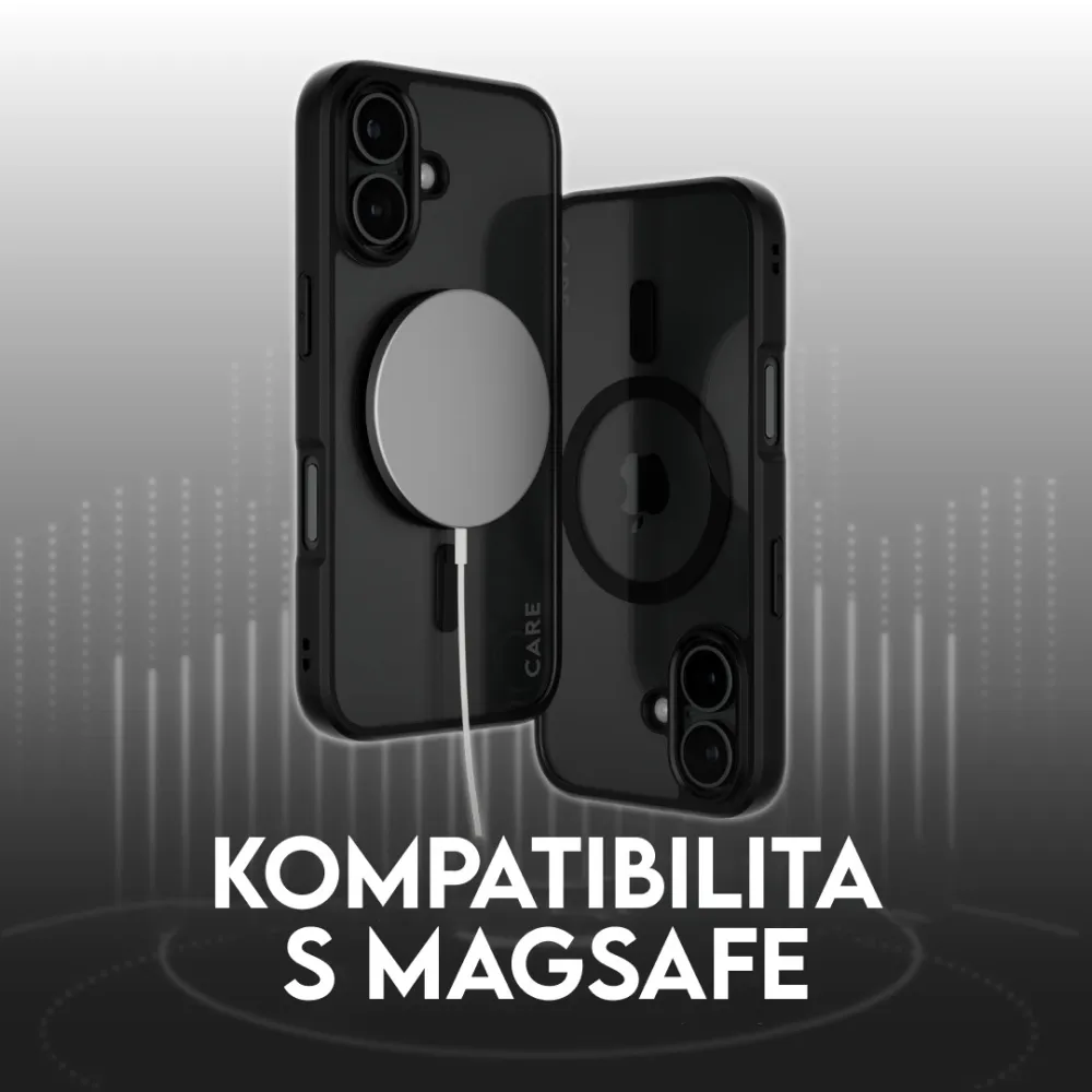CARE - Bundle Hoops + Tvrdené sklo UWF + Puzdro Urban Combat pre iPhone 16 Pro