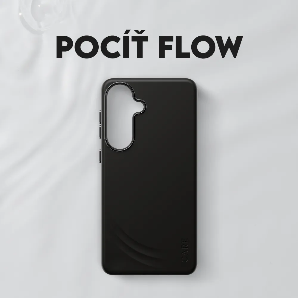 CARE - Puzdro FLOW s QI pre Samsung Galaxy S26, čierna