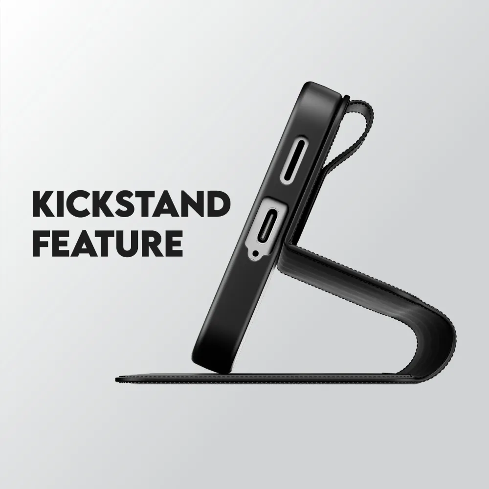 CARE - Puzdro Wallet Kickstand pre Samsung Galaxy A37, čierna