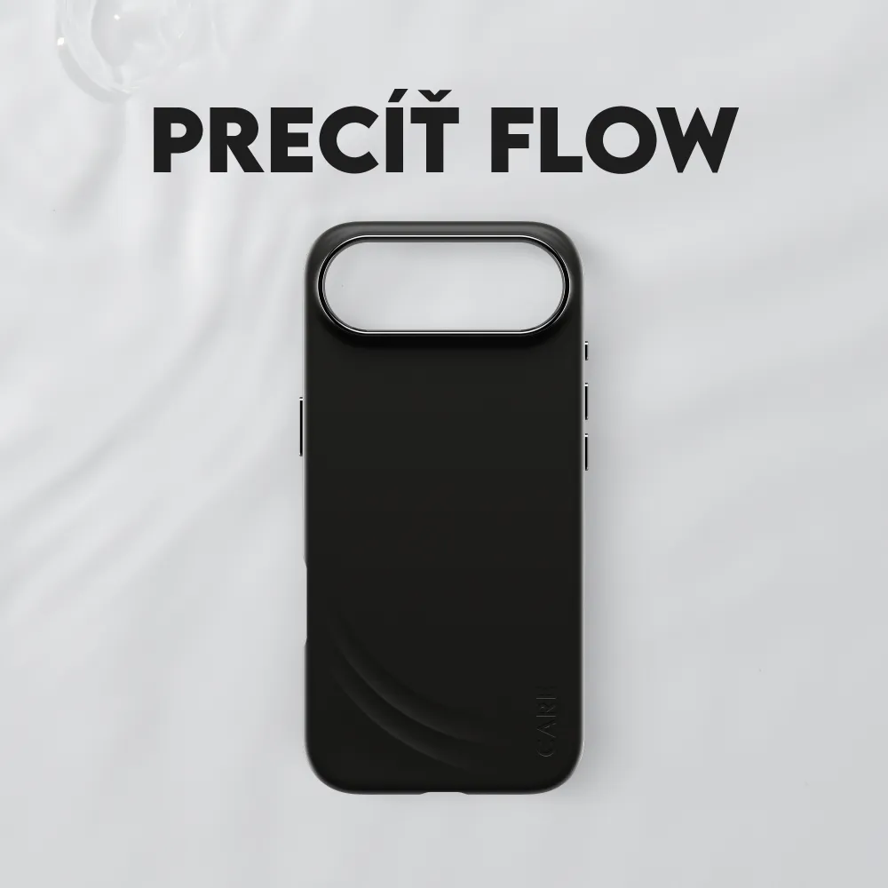 CARE - Puzdro FLOW s MagSafe pre iPhone 17 Air, čierna
