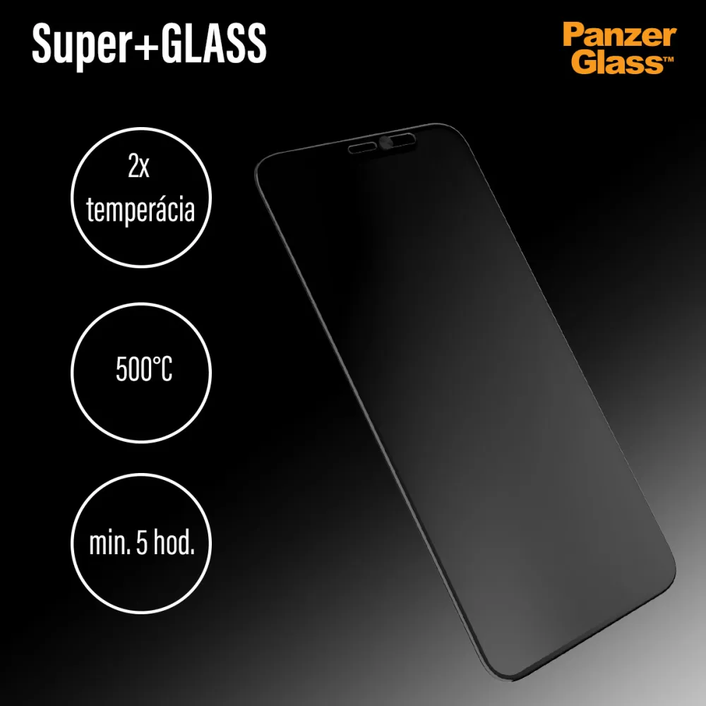 PanzerGlass - Tvrdené sklo Standard Fit AB pre iPhone 12/12 Pro, číra