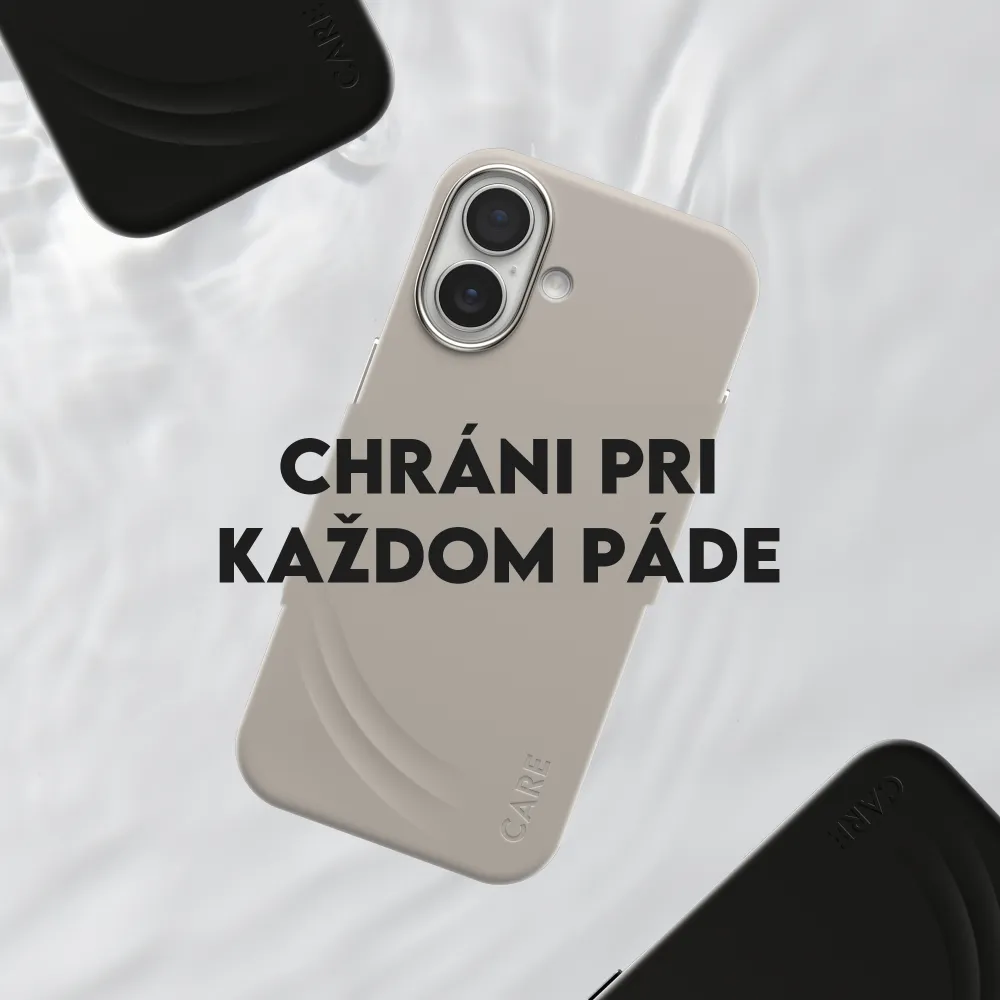 CARE - Puzdro FLOW s MagSafe pre iPhone 17, čierna