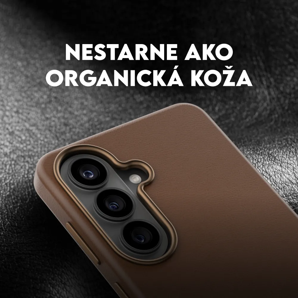 CARE - Puzdro Solo pre Samsung Galaxy S26+, hnedá