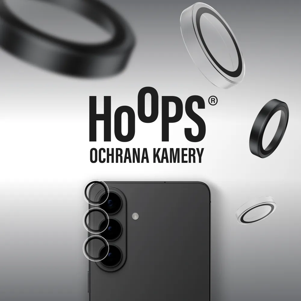 PanzerGlass - Ochranný kryt objektívu Hoops pre Samsung Galaxy S26/S26+, číra