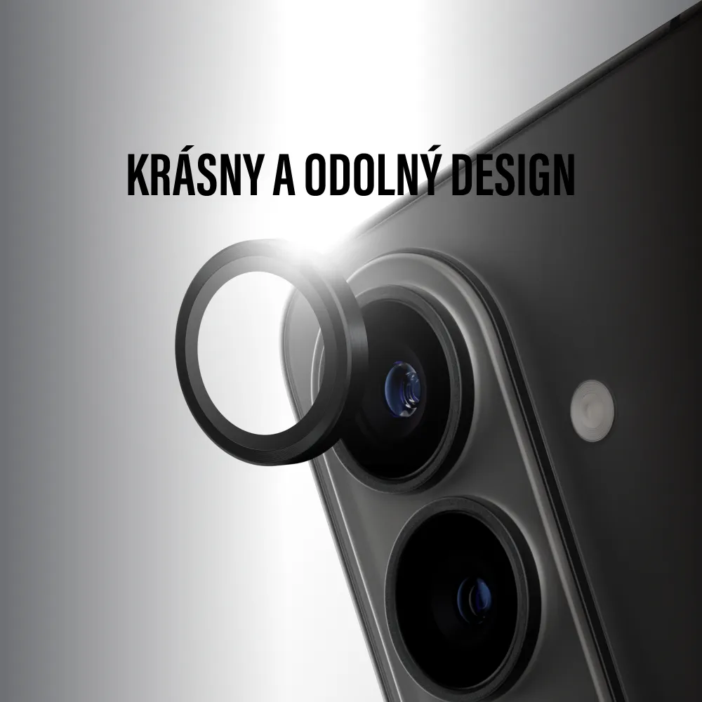 PanzerGlass - Ochranný kryt objektívu Hoops pre Samsung Galaxy S26 Ultra, čierna