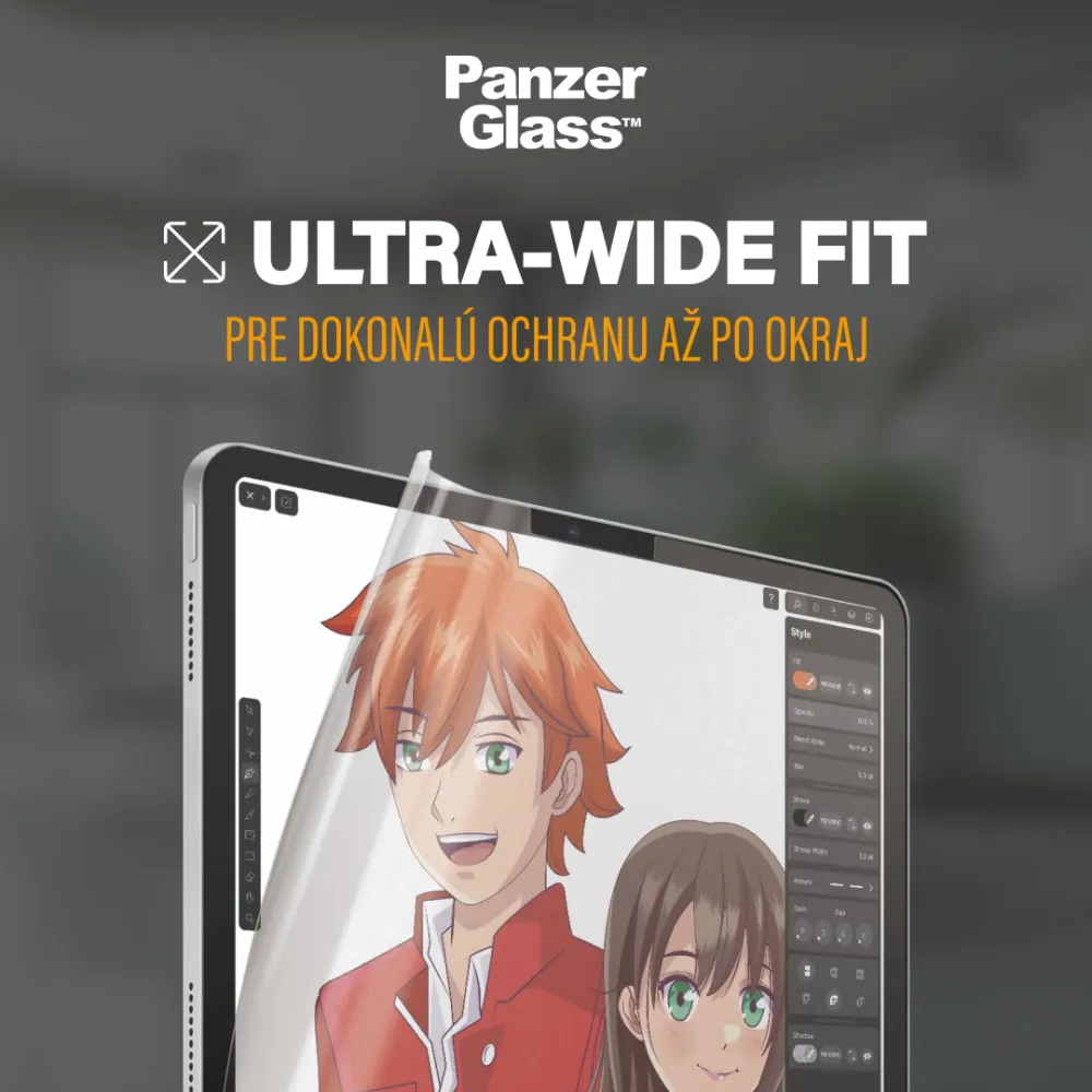 PanzerGlass - GraphicPaper UWF pre iPad Pro 11"/Air 10,9'', číra