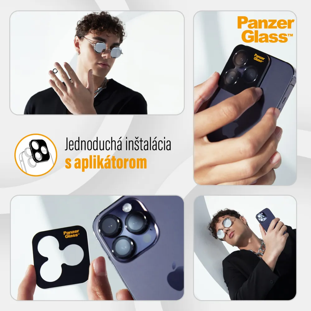 PanzerGlass - Bundle Hoops + Tvrdené sklo UWF + Hard Case pre iPhone 16