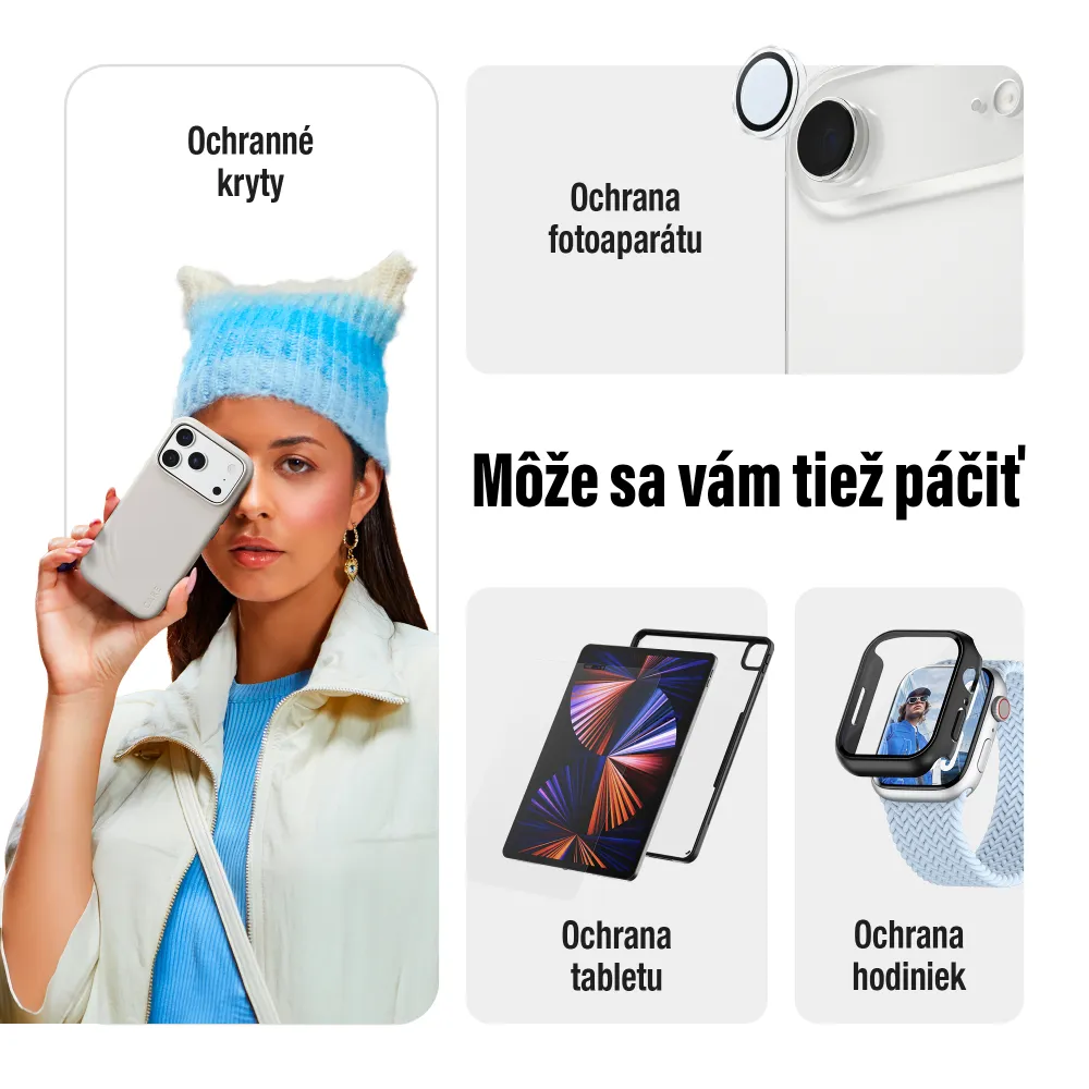 PanzerGlass - Tvrdené sklo UWF Ceramic II s aplikátorom pre iPhone 17 Air, čierna
