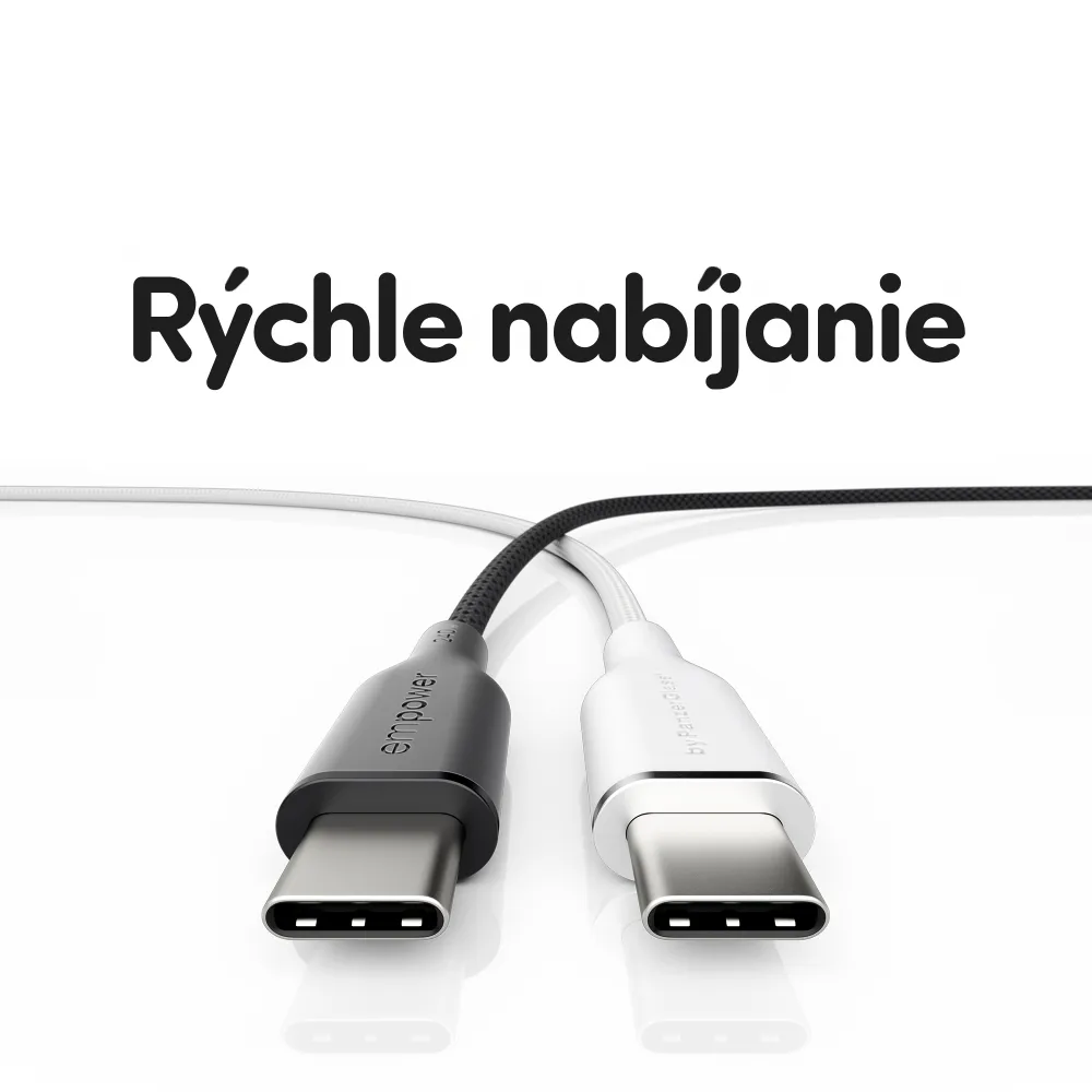 empower - Kábel USB-C, 240 W, Magnetic, 1,5 m, vesmírna čierna