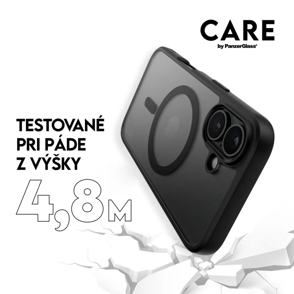 CARE - Bundle Hoops + Tvrdené sklo UWF + Puzdro Urban Combat pre iPhone 16 Pro