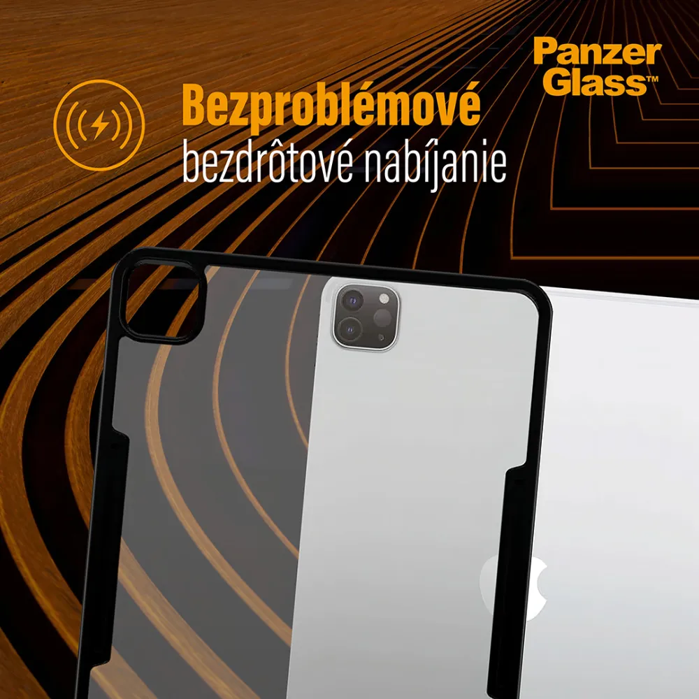 PanzerGlass - Puzdro ClearCase AB pre iPad 11'' (2018/2020/2021), čierna