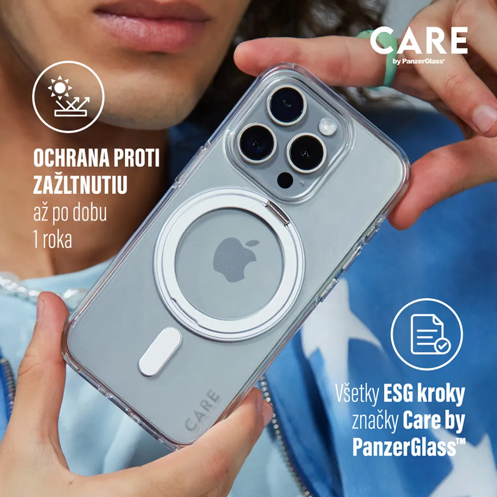 CARE - Puzdro Kickstand pre Samsung Galaxy S25 Edge, čierna