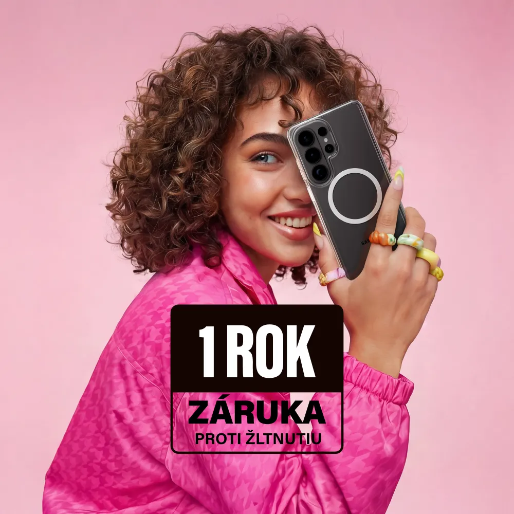 CARE - Puzdro Urban Explorer s bielym QI pre Samsung Galaxy S26+, transparentná