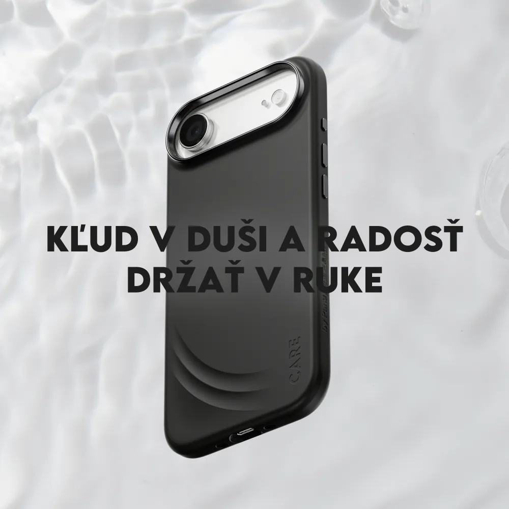 CARE - Puzdro FLOW s MagSafe pre iPhone 17 Air, čierna