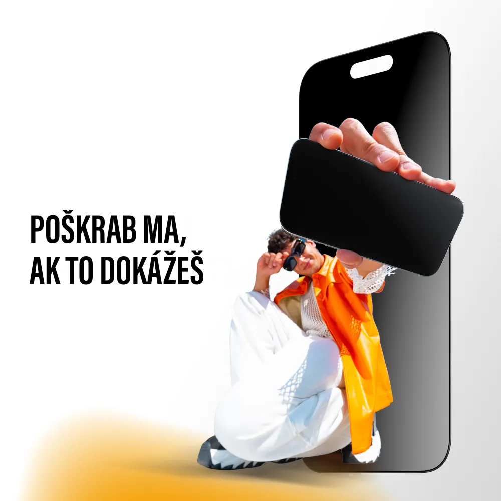 PanzerGlass - Tvrdené sklo UWF 2-Way Privacy s aplikátorom pre iPhone 17 Pro, čierna