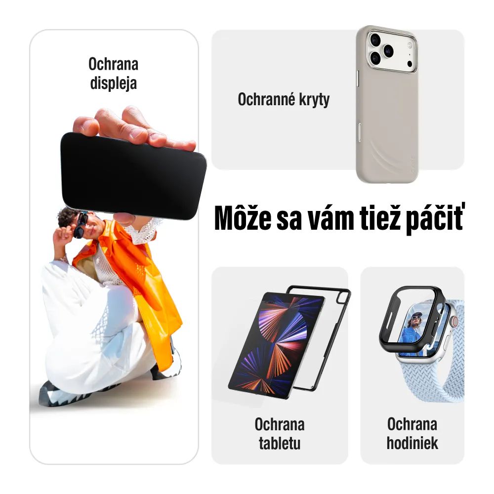 PanzerGlass - Ochranný kryt objektívu Hoops pre iPhone 17/16 Plus/16, čierna