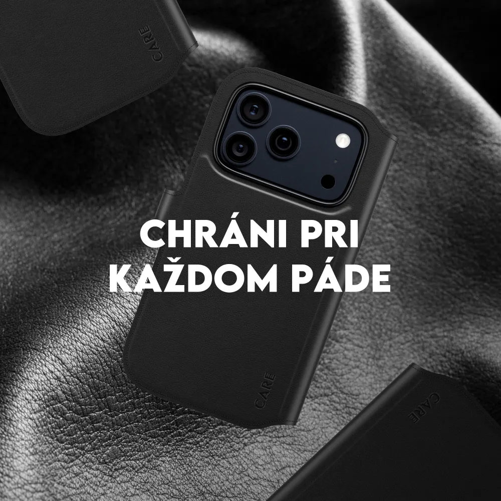 CARE - Puzdro Wallet Tango Two-In-One s MagSafe pre iPhone 17 Pro Max, čierna