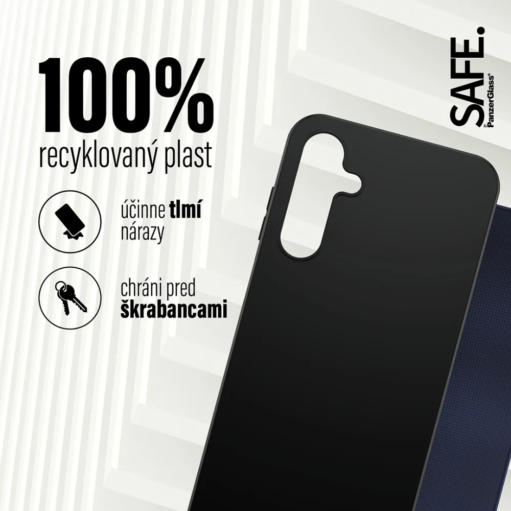 SAFE - Puzdro TPU pre Samsung Galaxy A25 5G, čierna