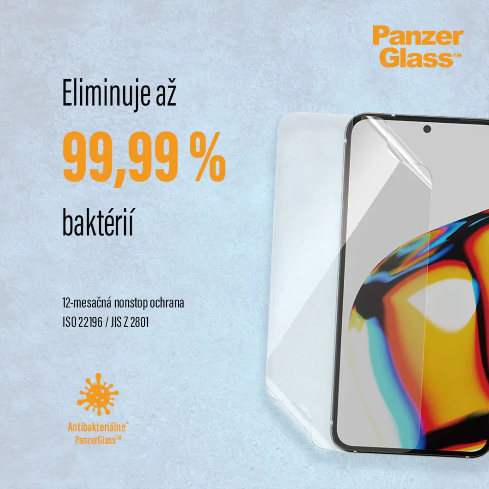 PanzerGlass - Hybridné sklo Matrix UWF AB FP wA pre Samsung Galaxy S23 Ultra, číra