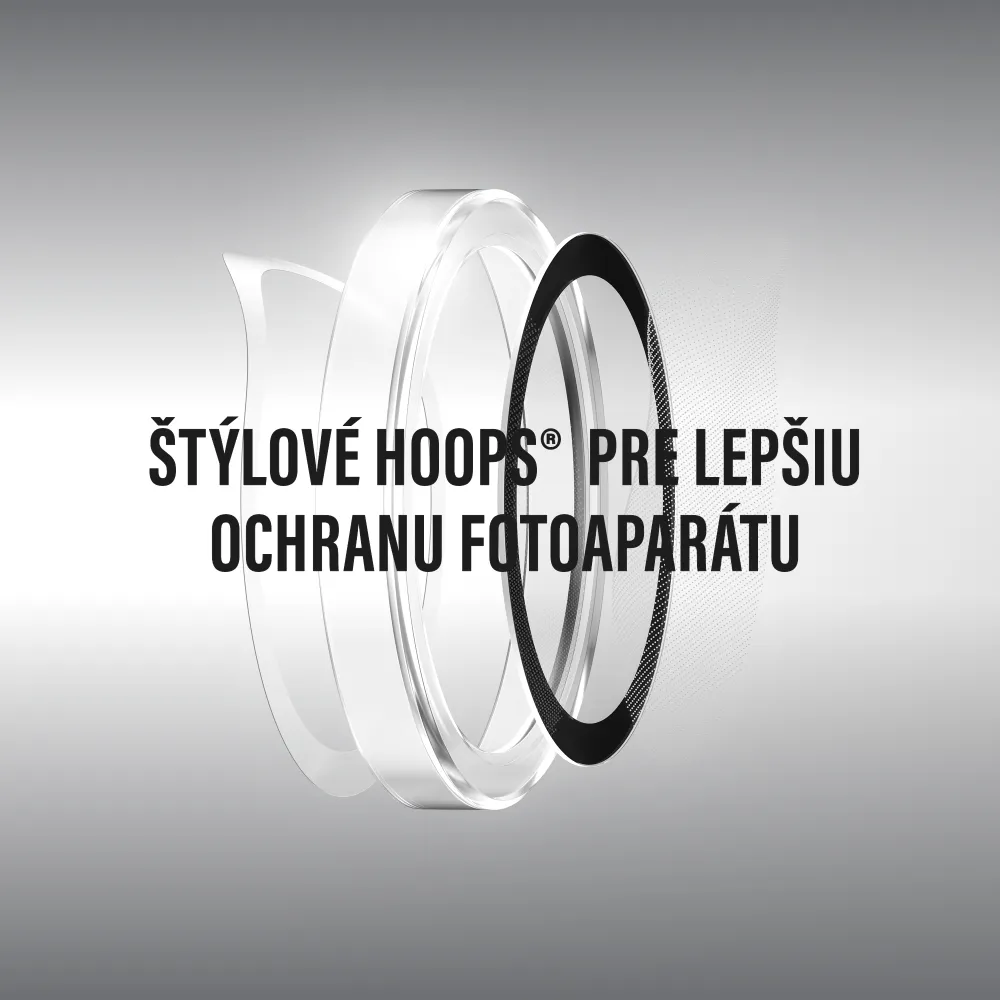 PanzerGlass - Ochranný kryt objektívu Hoops pre Samsung Galaxy S26/S26+, číra