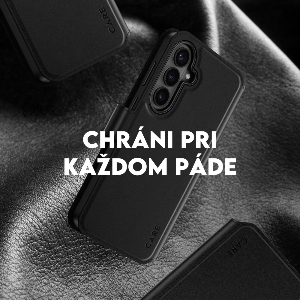 CARE - Puzdro Tango Wallet Two-In-One s QI pre Samsung Galaxy S26, čierna