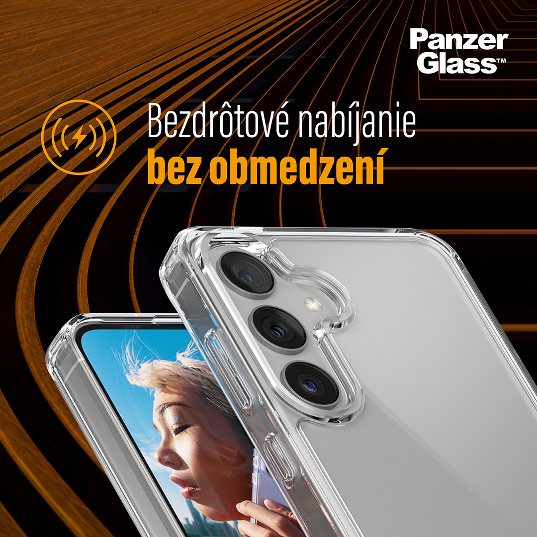 PanzerGlass - Puzdro HardCase D3O pre Samsung Galaxy S24 Ultra, transparentná