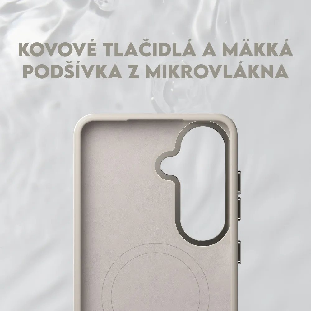 CARE - Puzdro FLOW s QI pre Samsung Galaxy S26+, vanilla