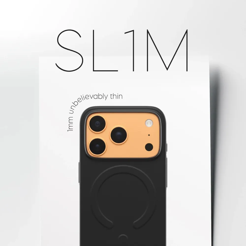 CARE - Puzdro SL1M pre iPhone 17 Pro Max, čierna