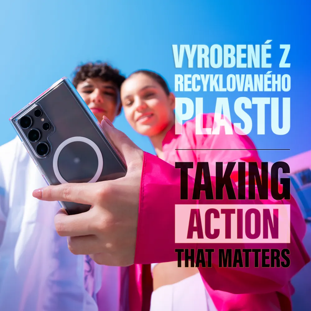 CARE - Puzdro Urban Combat pre Samsung Galaxy A56 5G, transparentná