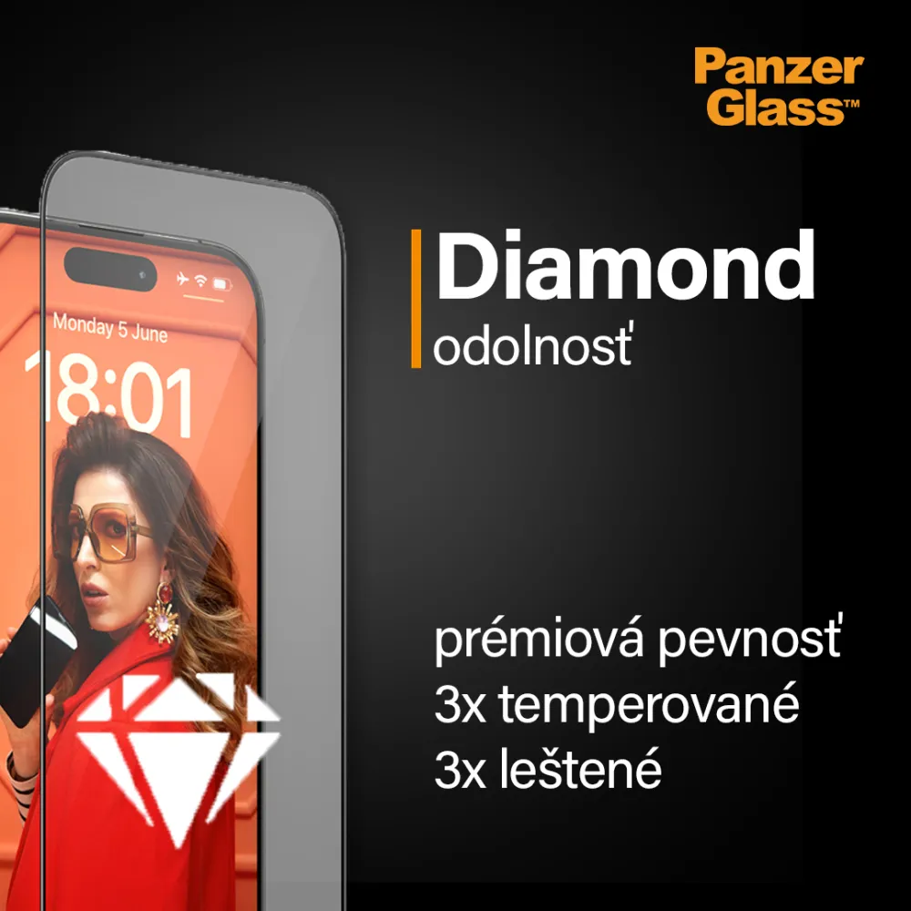PanzerGlass - Bundle PicturePerfect + Tvrdené sklo UWF + Hard Case D3O pre iPhone 15