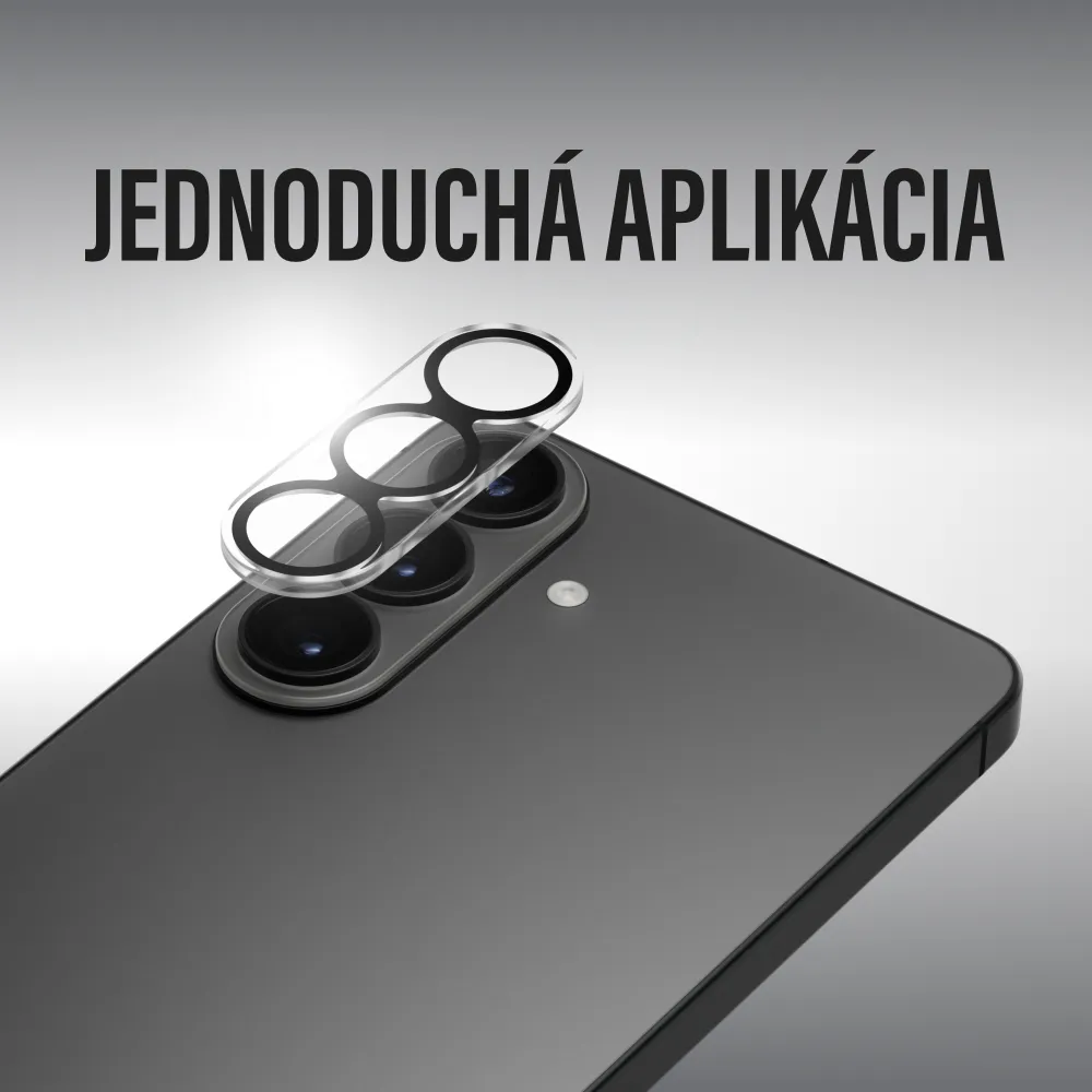 PanzerGlass - Ochranný kryt objektívu PicturePerfect pre Samsung Galaxy S26/S26+, čierna