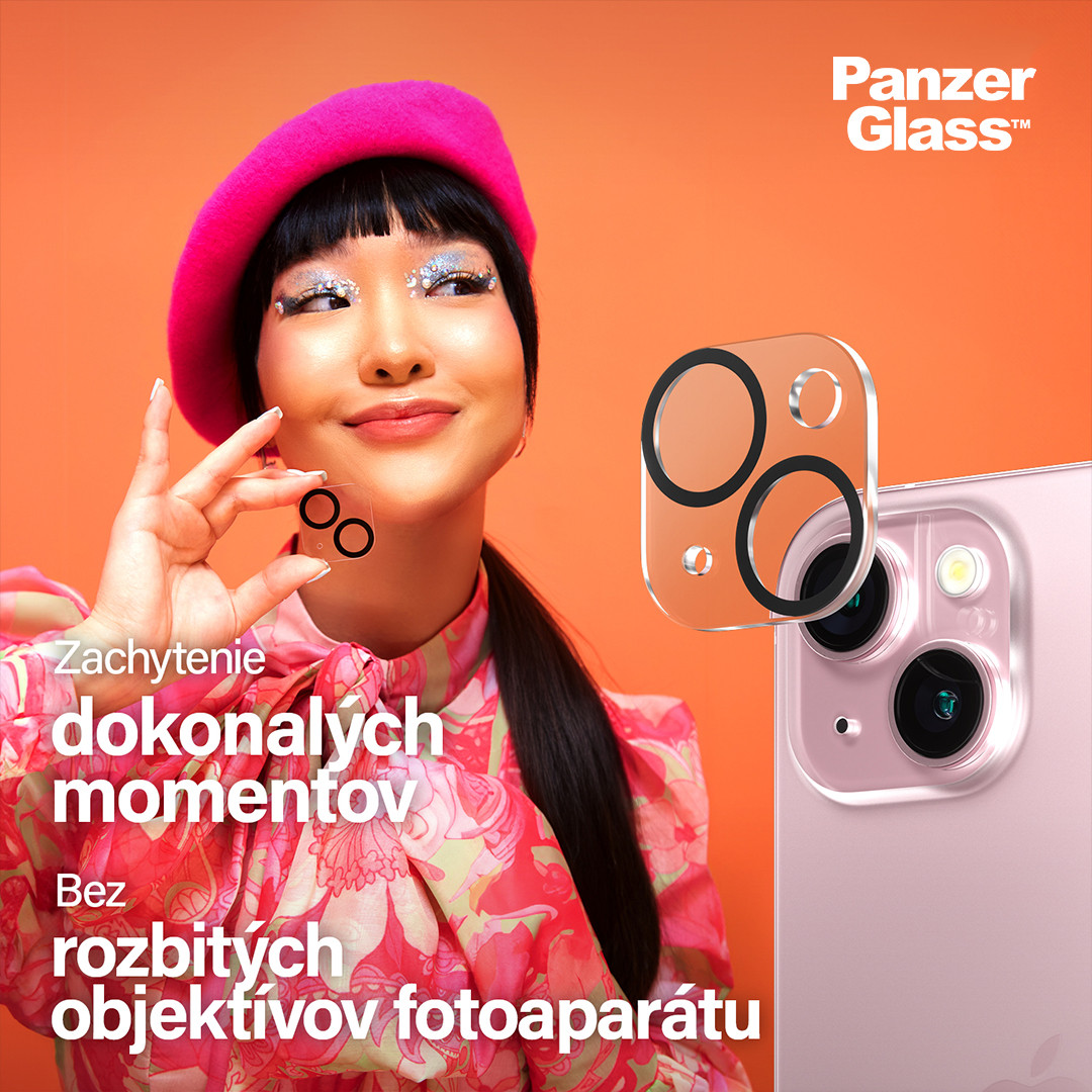 PanzerGlass - Bundle PicturePerfect + Tvrdené sklo UWF + Hard Case D3O pre iPhone 15