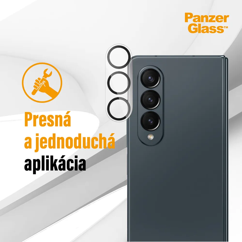 PanzerGlass - Ochranný kryt objektívu PicturePerfect pre Samsung Galaxy Z Fold5, čierna