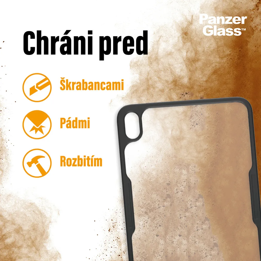 PanzerGlass - Puzdro ClearCase AB pre iPad 11'' (2018/2020/2021), čierna