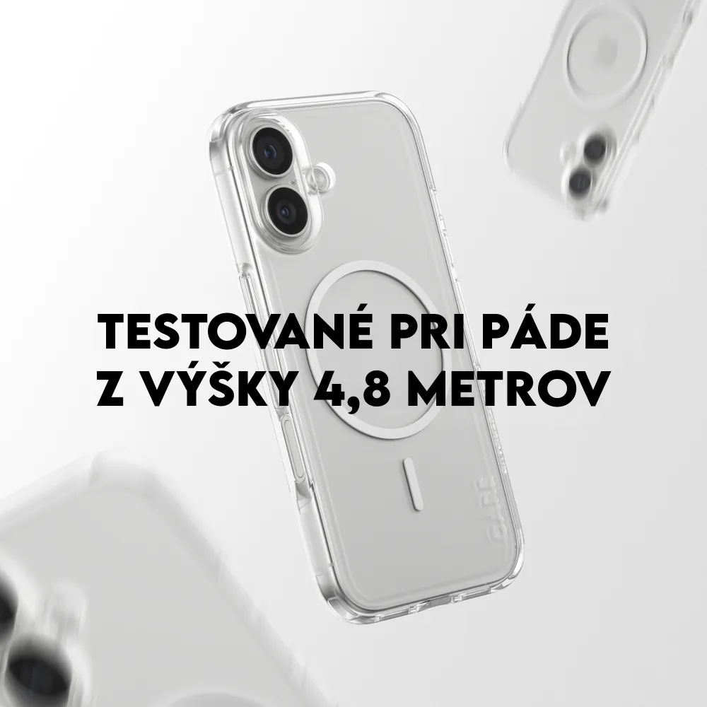 CARE - Puzdro Urban Explorer s MagSafe pre iPhone 17, biela