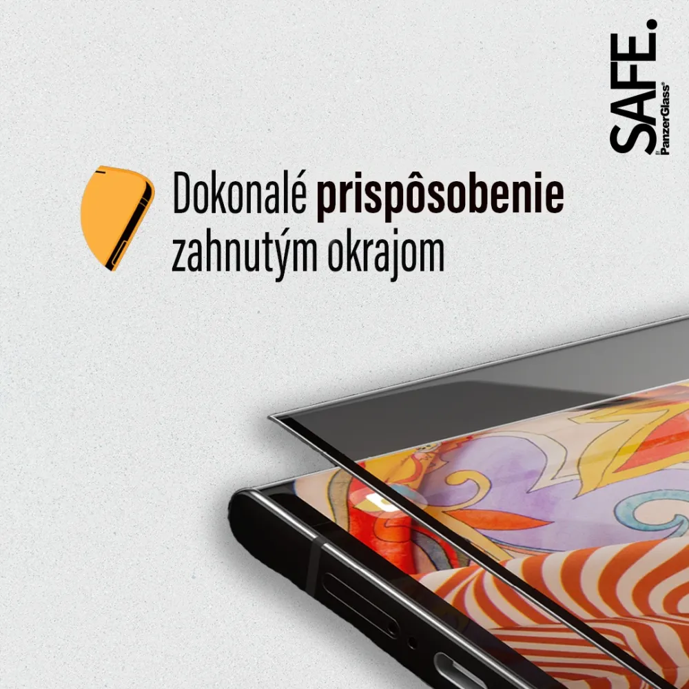 SAFE - Tvrdené sklo UWF pre Honor X9c 5G/Magic7 Lite 5G, čierna