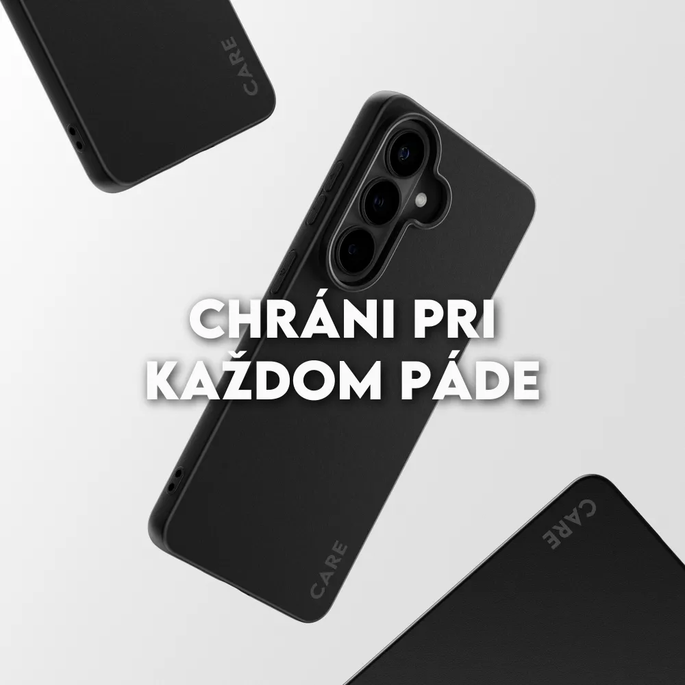 CARE - Puzdro TPU pre Samsung Galaxy S26+, čierna