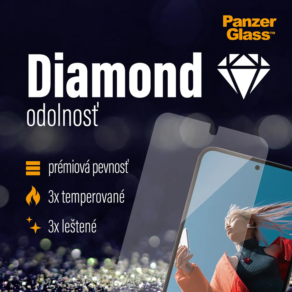 PanzerGlass - Tvrdené sklo Re:fresh UWF s aplikátorom pre Samsung Galaxy S24+, číra