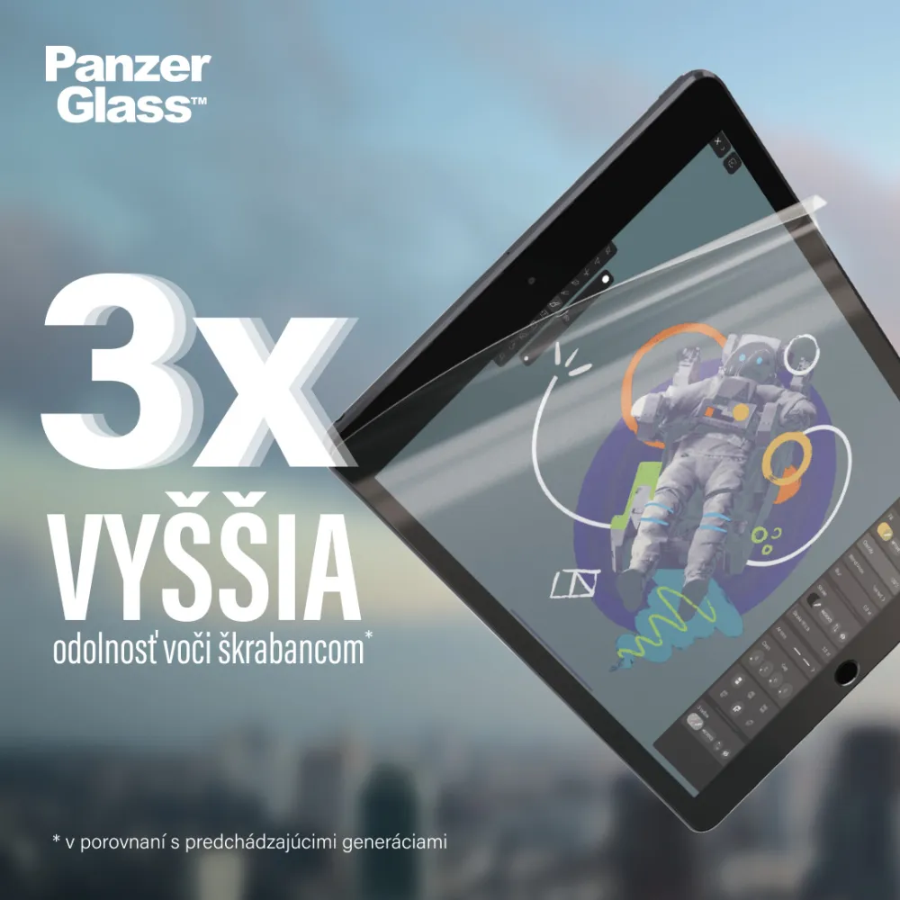 PanzerGlass - Tvrdené sklo UWF pre Samsung Galaxy Tab S10 FE+, číra